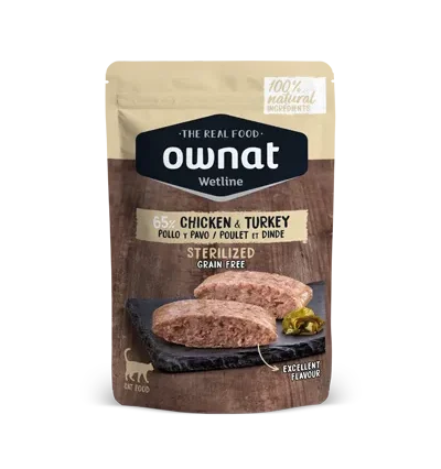 Ownat gato chicken turkey